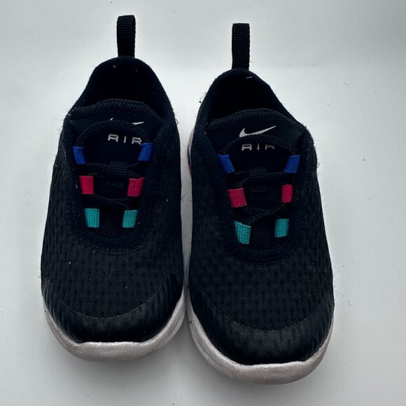 Nike Toddler Air Max Motion 2MC Unisex Black Slip on Sz 6 Child - Picture 2 of 10